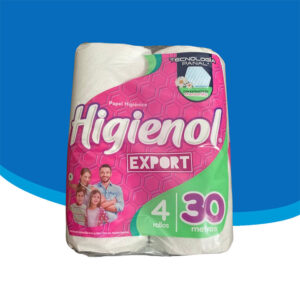 Higienol Export Blanco Hoja Simple 30 mts