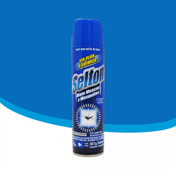 Selton Azul Sin Olor Insecticida Moscas y Mosquitos