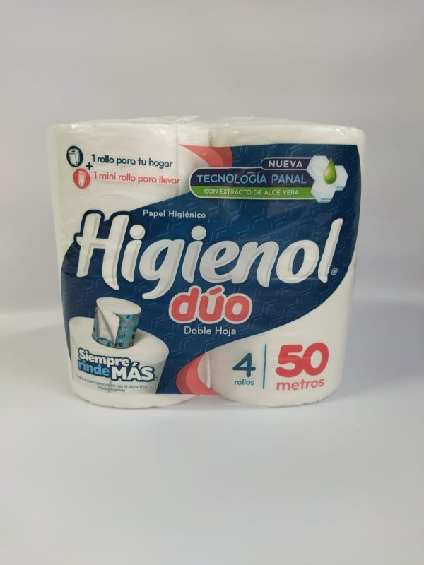 HIG. HIGIENOL DUO ALOE 50. BLANCO VIRGEN. D/H.
